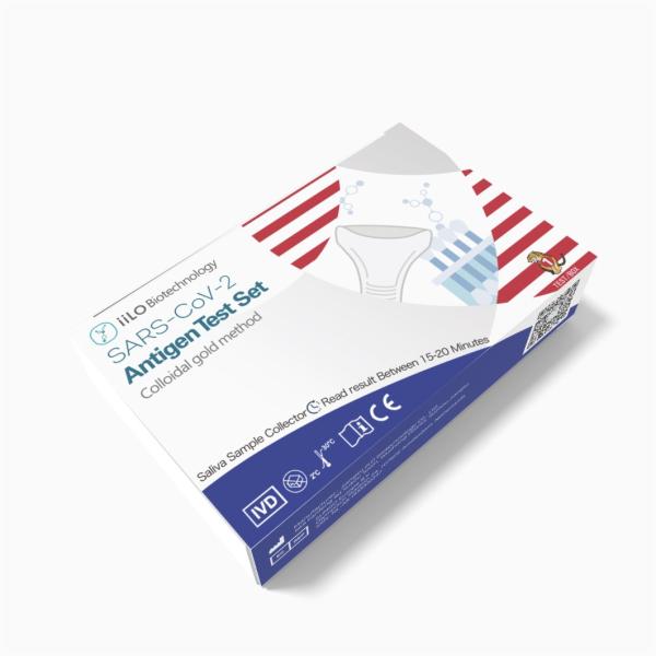 iiLO Factory price SARS-CoV-2 Antigen Self Test Set Saliva Sample Collector