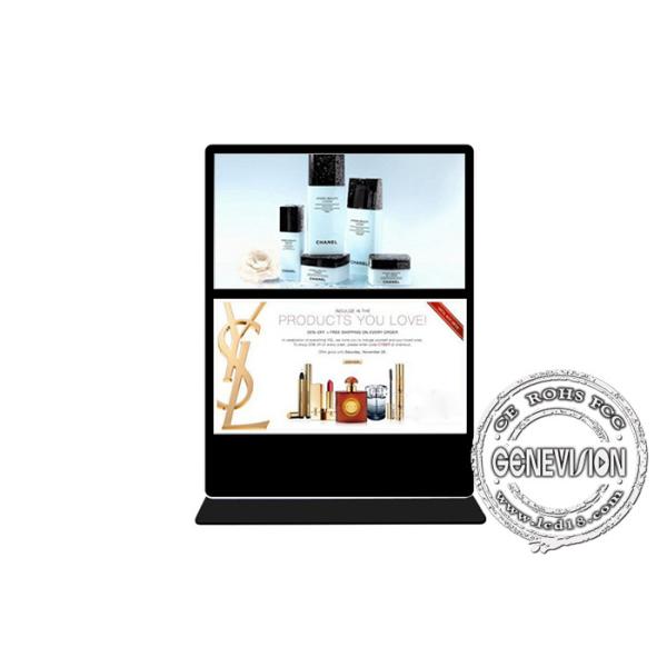 Promotional Sale Dual Lcd Wifi Digital Signage Kiosk, Ready Stock 60"+60" Floor