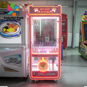 Coin Operated Pusher Claw Crane Machine Deck Mobile Toy Doll Machine