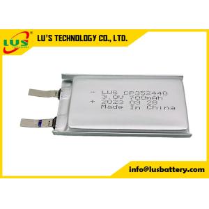 CP352440 Pouch Lithium Manganese Battery 3v 700mAh Soft Pack Lithium Battery
