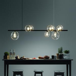 Cheap Modern Led Chandeliers Glass Ball Chandelier Lighting LED Long molecule light(WH-MI-302) for sale