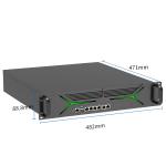 2U Rack Mount Application Server 4 Optical Port For Modernize Data Center