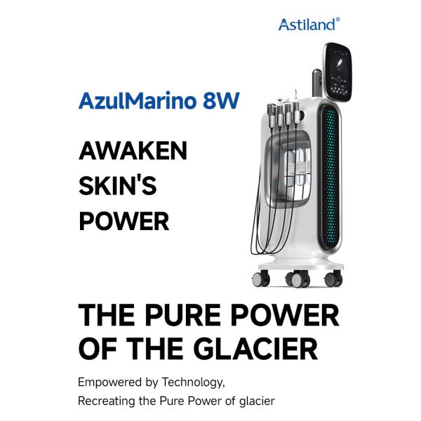 New Arrival 8-In-1 Multifunctional Hydro Dermabrasion Facial Machine Aqua Peeling And Oxygen Jet Skin Care Device For Face