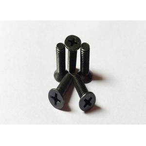 China M8 M16 Carbon steel Flat & CSK Head Machine Metal Screw with nuts Class 4.8  Black finish on sale
