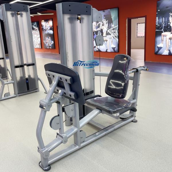 ODM Seated Horizontal Leg Press Machine Gym Trainer With 80kg-120kg Weight
