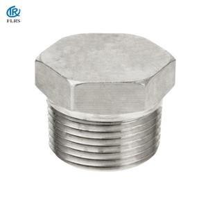 Seamless ASME B16.11 Male Threaded Forged Hex Head