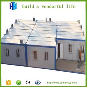 prefabricated sandwich panel storage container house folding in south africa