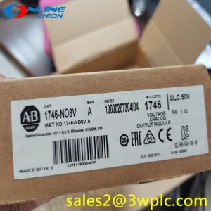 Cheap 1746-NO8V Allen Bradley SLC 8 Point Analog Output Module for sale