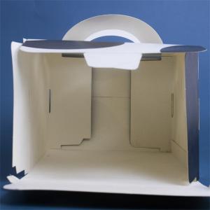 Custom Cow Printed Cardboard Cake Boxes Set 250gsm Thickness