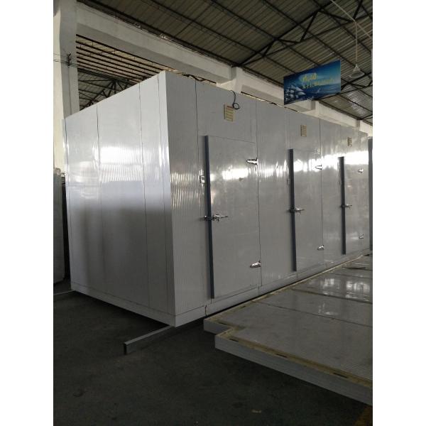 75 / 100 / 120mm Thickness Cold Storage Room For Restaurant / Walk In Meat Cooler