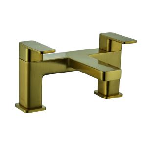 China Brushed Gold Bathroom Wall Mixer With Durability And Reliability on sale