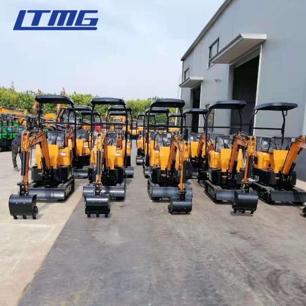 Quality 1 ton mini excavator micro digger machine 1 ton 1.5 ton 2 ton small crawler excavator price fast delicery in 5 days wholesale