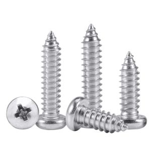 GB845 Phillips Pan Head Self Tapping Screw Carbon Steel Phosphated with Free