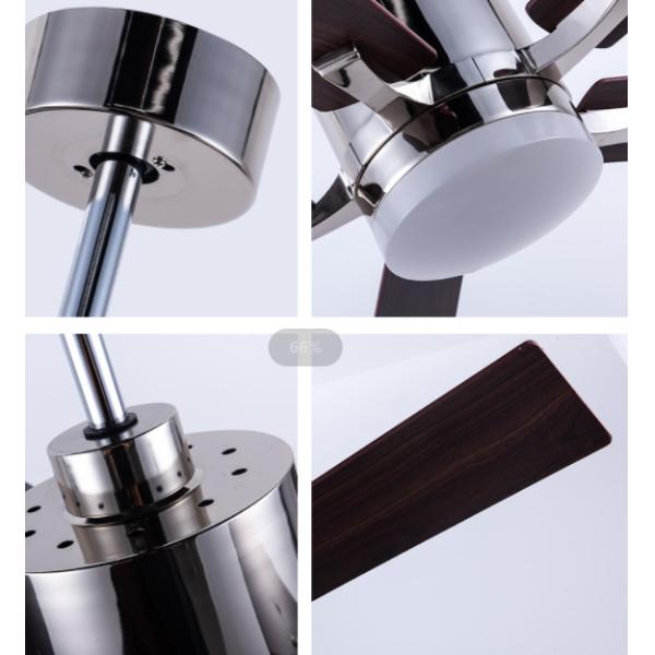 52 Inch European Ceiling Fans Plywood 5 Blade Ceiling Fan