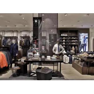 Professional Menswear Clothes Display Stand With 2-3 Years Warranty