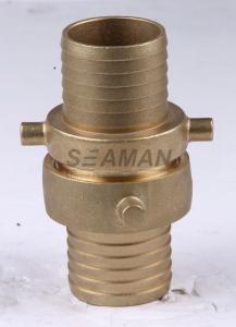 Cheap Male x Female NST Fire Hose Coupling American NH Fire Hose Nozzle 1.5 / 2 / 2.5 for sale