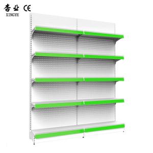 Factory customized color size metal heavy duty supermarket shelf estantes para