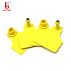 High Quality Tpu Laser Printing Numbers Visual Male Pig Cow Ear Tag For Farm
