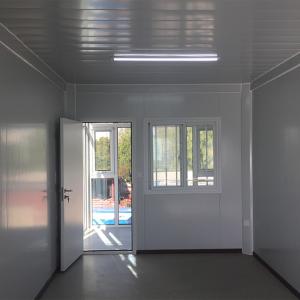 Plastic Steel Window Container Housing Prefabricated Expandable Container Homes