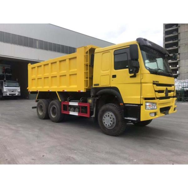 Sinotruk 6x4 30 Ton Dump Truck With The Overturning Body Platform 336HP Euro 2