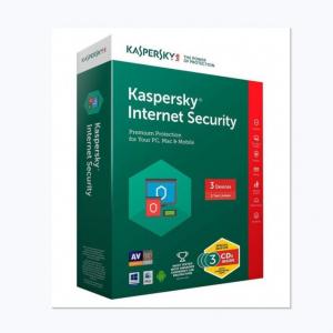 Cheap Kaspersky Internet Security Software 3 Devices 1 Year Computer Accessories for sale
