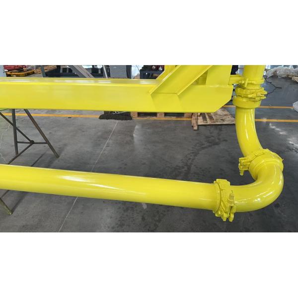 Construction HG12 Concrete Placing Boom With 360° Slewing Angle And 133mm Pipe