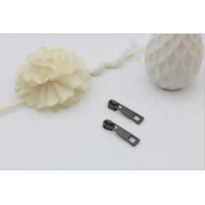 Super quality handbag hardware decorative gunmetal color 3# square shape zipper