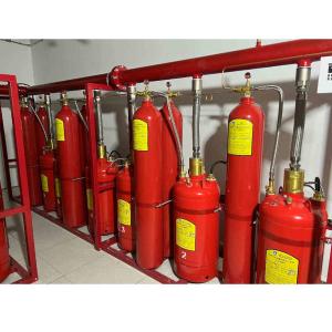 Heptafluoropropane FM200 Computer Room Fire Suppression Piston Flow System
