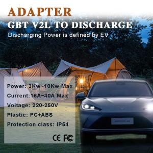 OLINK EV Discharging Power AC Power Charge V2H GBT Standard V2l Adapter for V2l