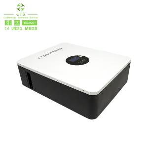 China Household Solar Energy Storage System with 5kWh 51.2V 100Ah LiFePO4 Battery PowerWall on sale