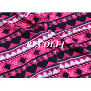 Geometry Pattern Absorbent Poly Yarn Recycled Plastic Activewear Digital