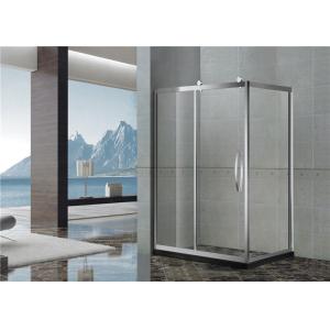 China Big Wheels Rectangle Shower Enclosure Stainless Steel Sliding with Stainless Steel Handle on sale