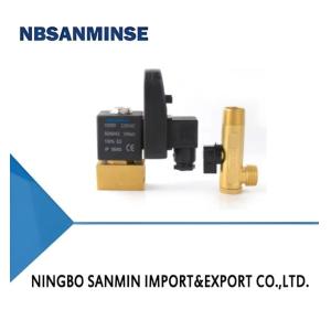 China NBSANMINSE SR - A - 15 Electronic Drainer G1 / 2 1.6Mpa Exhaust Valve Water Drainer Water Valve DC24V AC220V High Quality on sale