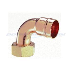 Copper Straight Tap Connector , 15mm To 22mm Flexible Tap Connector With