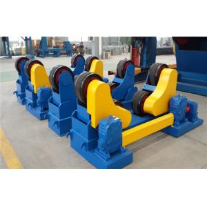 Yellow 500mm 100T Pipe Welding Self Aligning Rotators ISO9000
