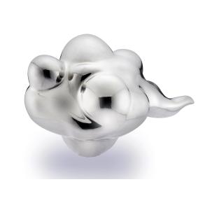 China Art Cloud Theme Stainless Steel Abstract Sculpture , Decorative Modern Art Garden Sculptures on sale