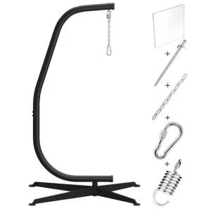 Outdoor Camping Double Hammock Stand with Customized Color and Easy Collapsible