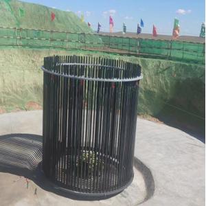 Windmill Turbine Threaded Tension Rod In Concrete Anchoring Bolts ISO