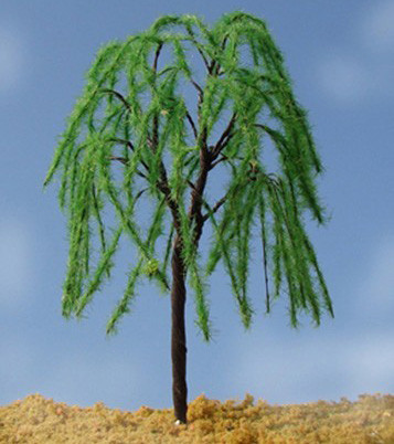 model Willow tree---artificial tree,plastic mini trees,architectural model trees