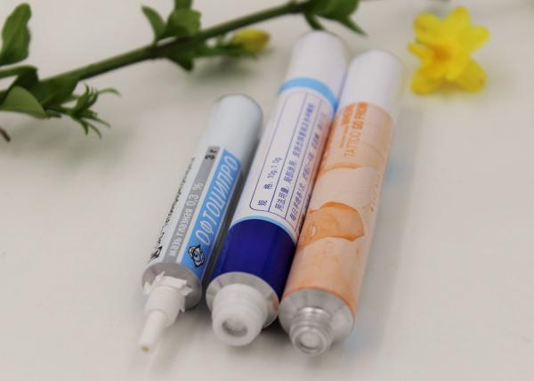 Quality Metal Flexible Aluminum Packaging Tubes For Toothpaste 6 Colors Optional wholesale