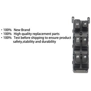 High Sensitivity Driver Side Power Window Switch Front Left Green Light