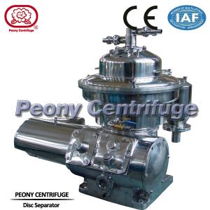 Automatic Part Discharging 2 Phase Dairy / Milk Clarifying Disc Separator For