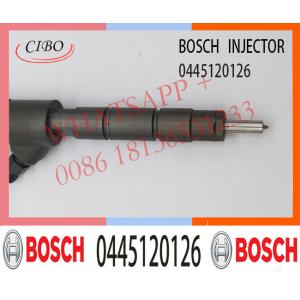 0445120126 Diesel Common Rail Injector for SK130-8 excavator D04FR engine