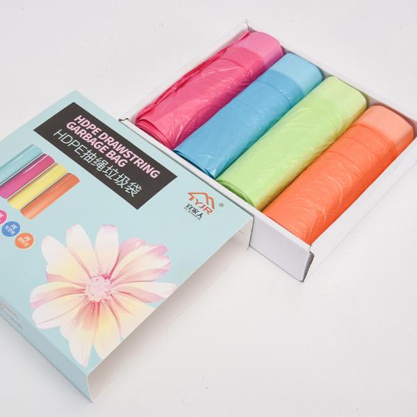 Quality Disposable Customized Plastic Drawstring Garbage Bag for Sorting Garbage in Workplaces wholesale