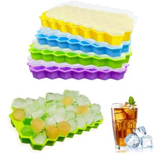Multipurpose Silicone Ice Molds Tasteless Reusable Spill Proof