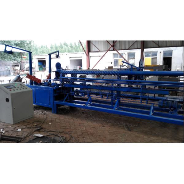 Quality High Productivity Chain Link Fence Making Machine / Diamond Wire Mesh Making Machine wholesale