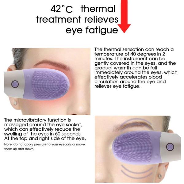 2021 Sonic Heating Silicone Cleansing Brush