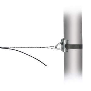 ADSS Cable Dead End Tension Clamp FTTH Tool Suspension Clamp