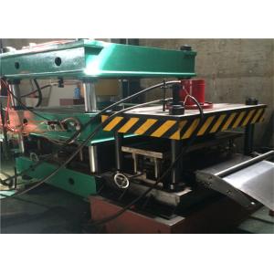 Warehouse Storage Rack Roll Forming Machine , 21.5kw Roll Former Machine Cr12