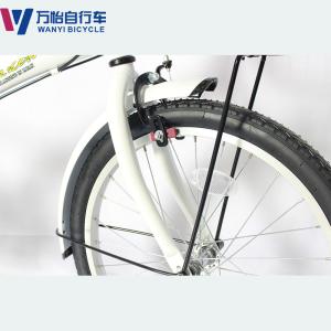 WanYi Portable Bicycle 20 Inch Folding Road Bike Six Speed With Smooth Lines